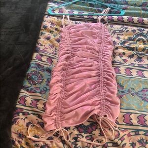 Lucy in the Sky pink iridescent dress